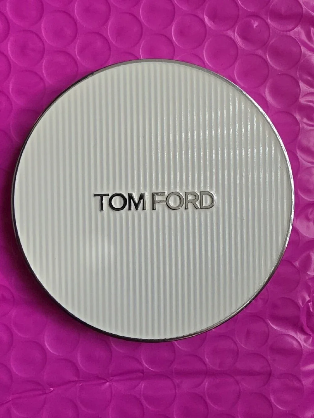 Tom Ford Double-Sided Compact Mirror - Silver